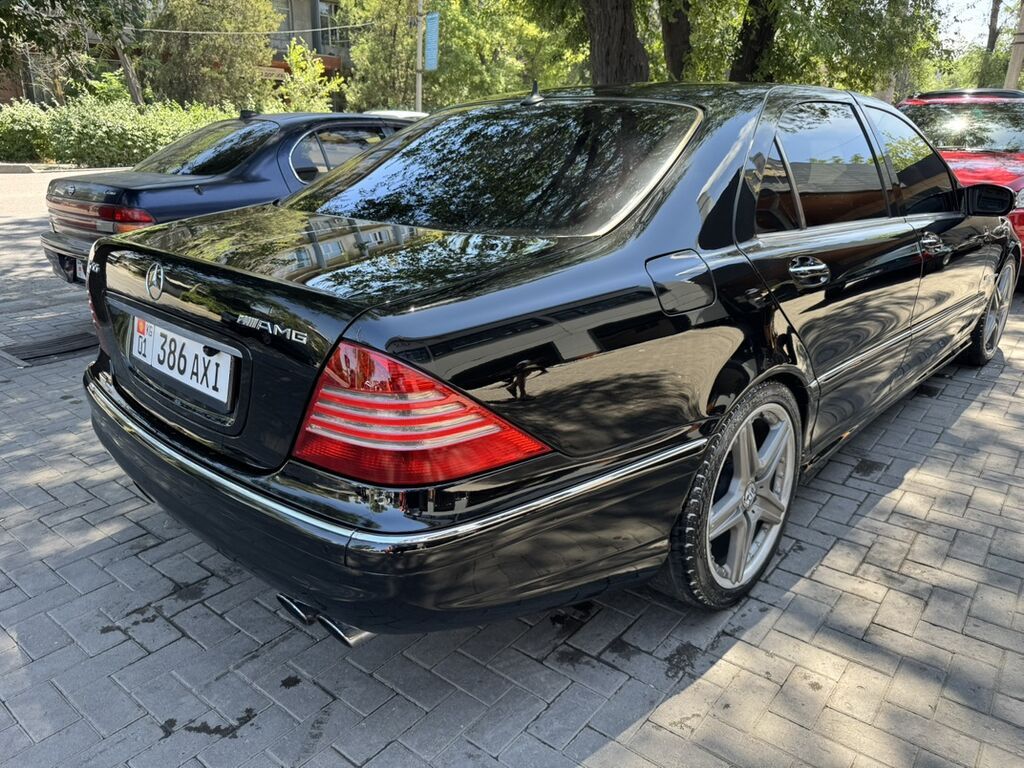 Mercedes-Benz S-class AMG: 2003 г., Автомат, Седан: фото 4