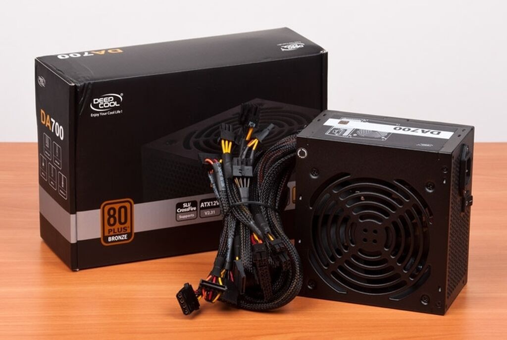 Блок питания, Б/у, DeepCool, 700 Вт, Bronze, 700 Вт