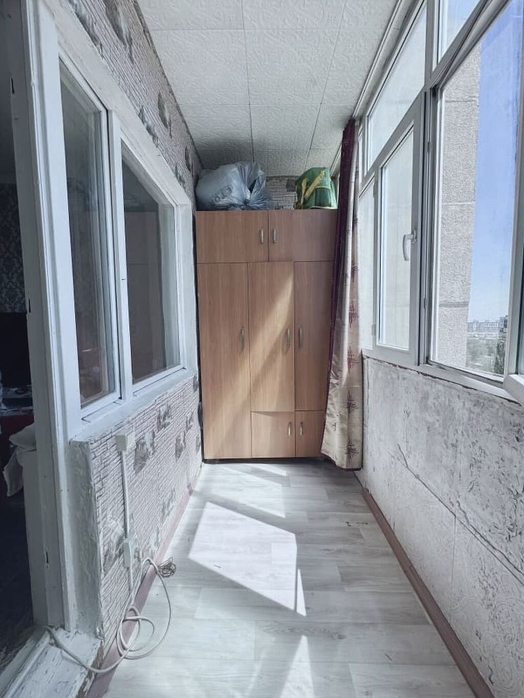 1 комната, 35 м², Аламедин-1 мкр 105 серия, 7 этаж, Косметический ремонт: фото 7