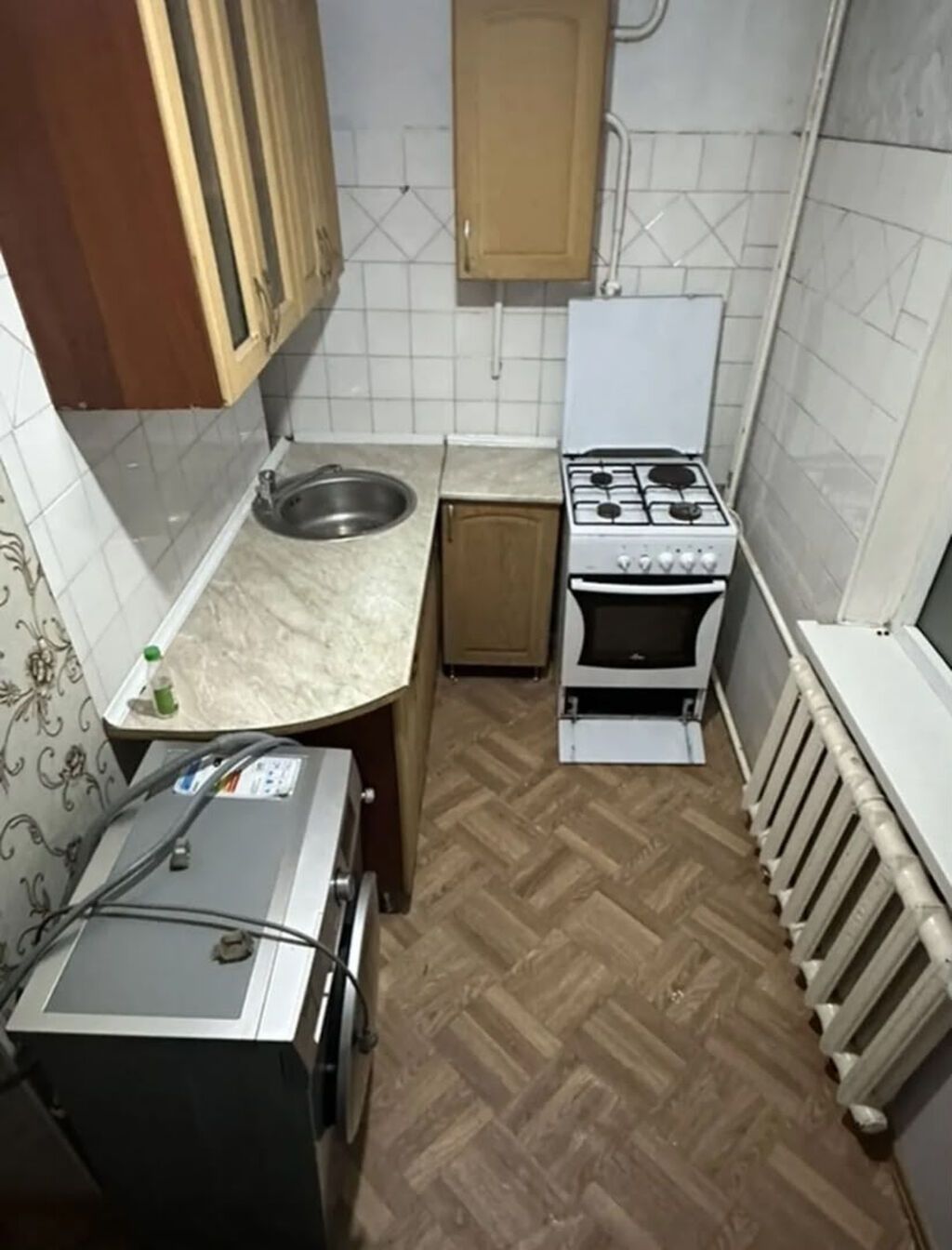 1 комната, 34 м², 5 мкр 105 серия, 1 этаж, Евроремонт: фото 3