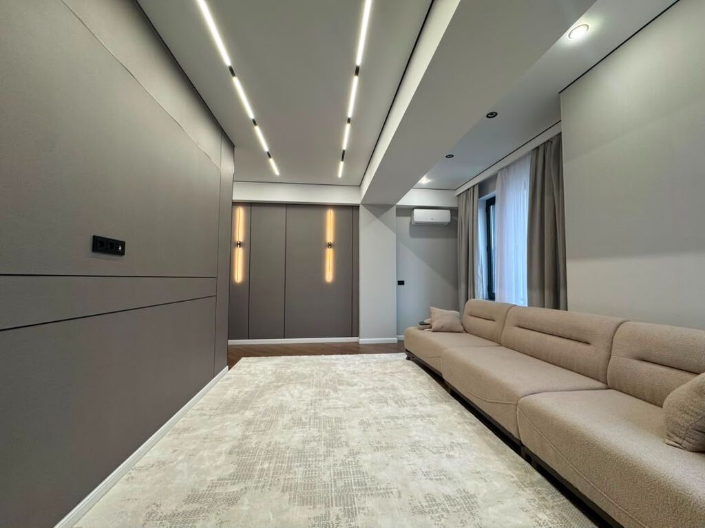 3 комнаты, 104 м², Асанбай мкр Элитка, 10 этаж, Дизайнерский ремонт: фото 3