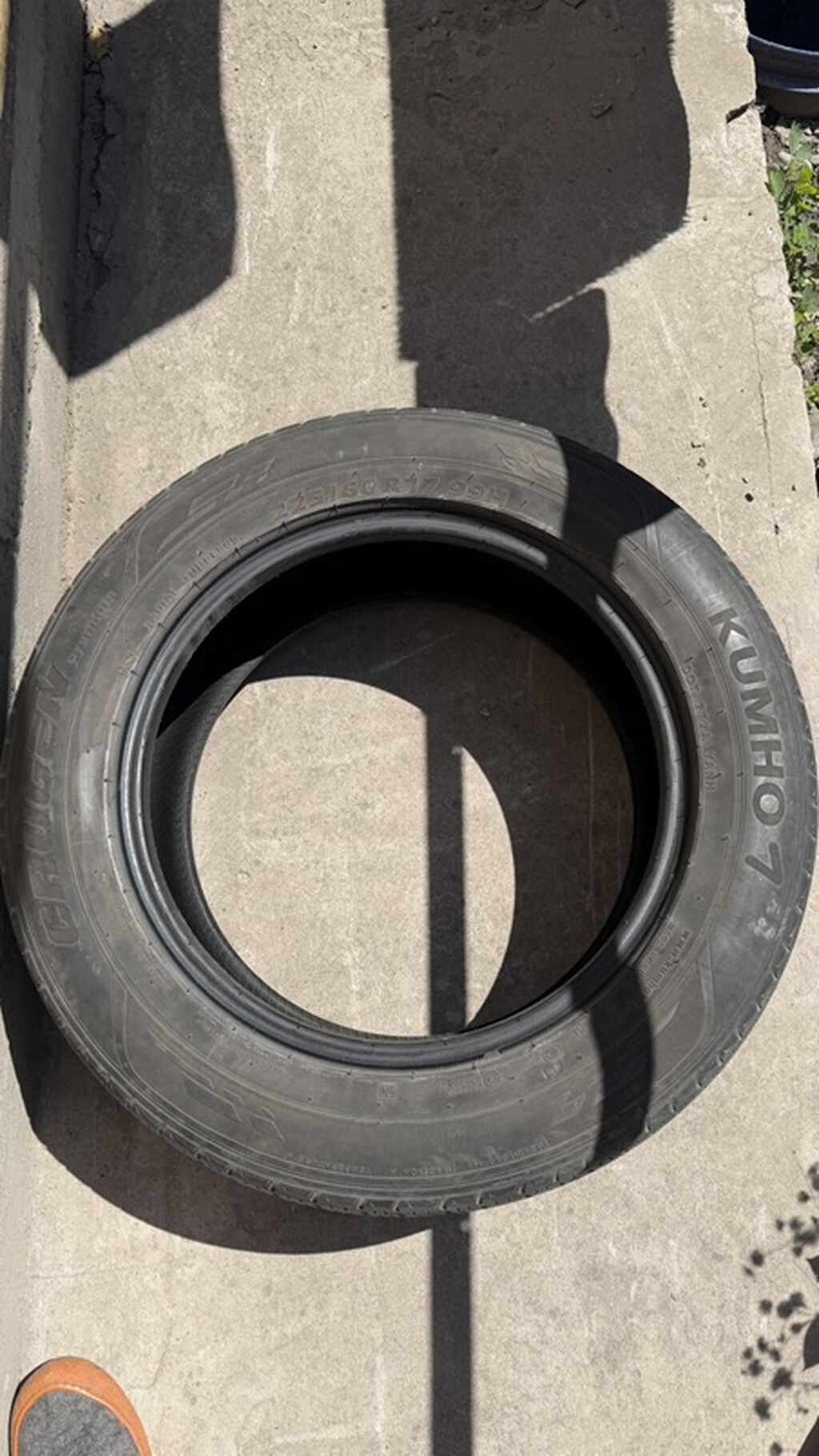 Комплект из 4 летних шин Kumho. - Размер: 225/65 R17 - Индекс — фото 5