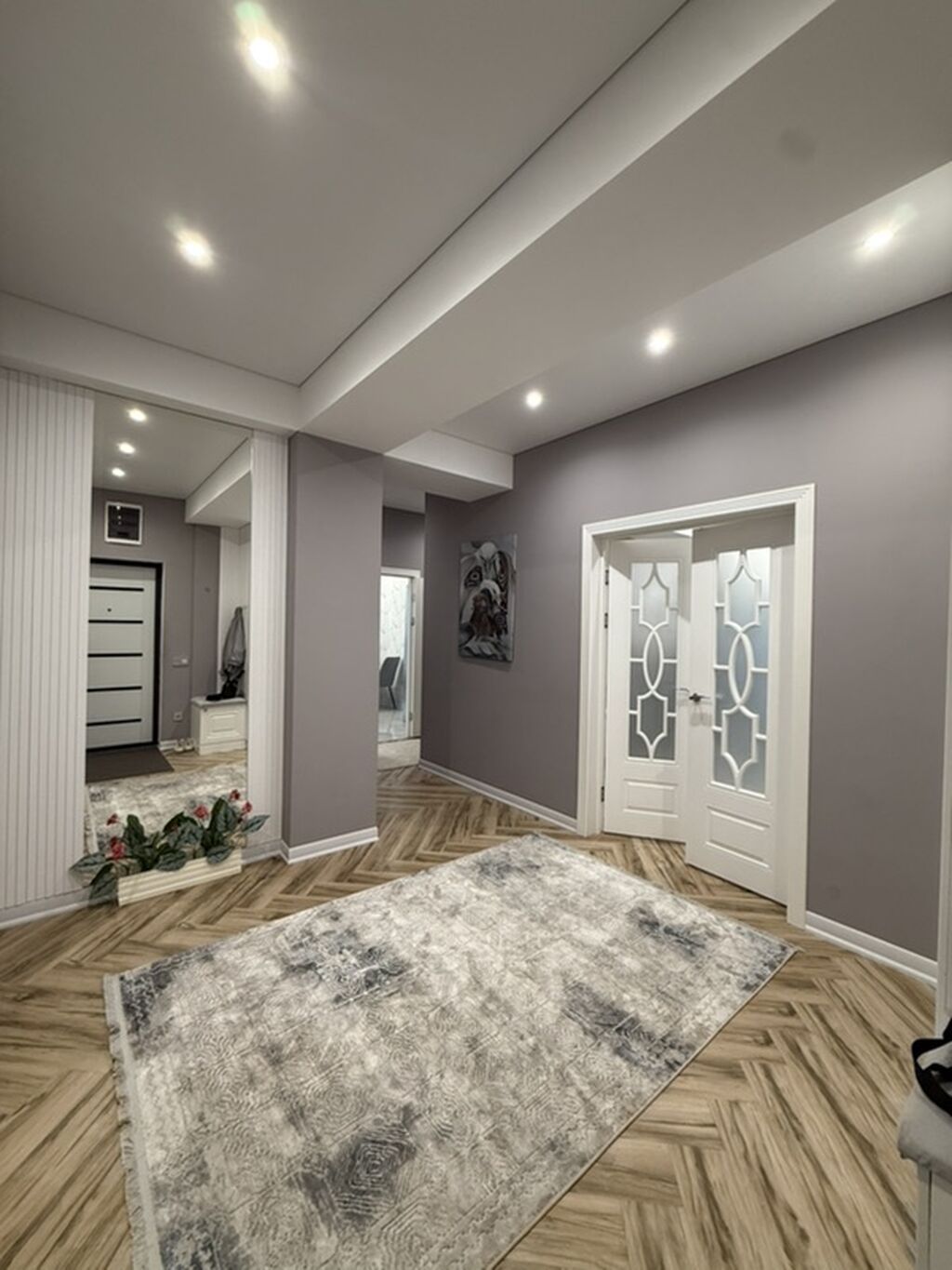 2 комнаты, 76 м², Асанбай мкр Элитка, 12 этаж, Дизайнерский ремонт: фото 4