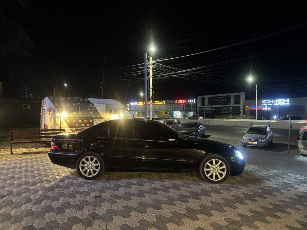 Mercedes-Benz S-Class: 2003 г., 3.7 л, Автомат, Бензин, Седан: фото 3