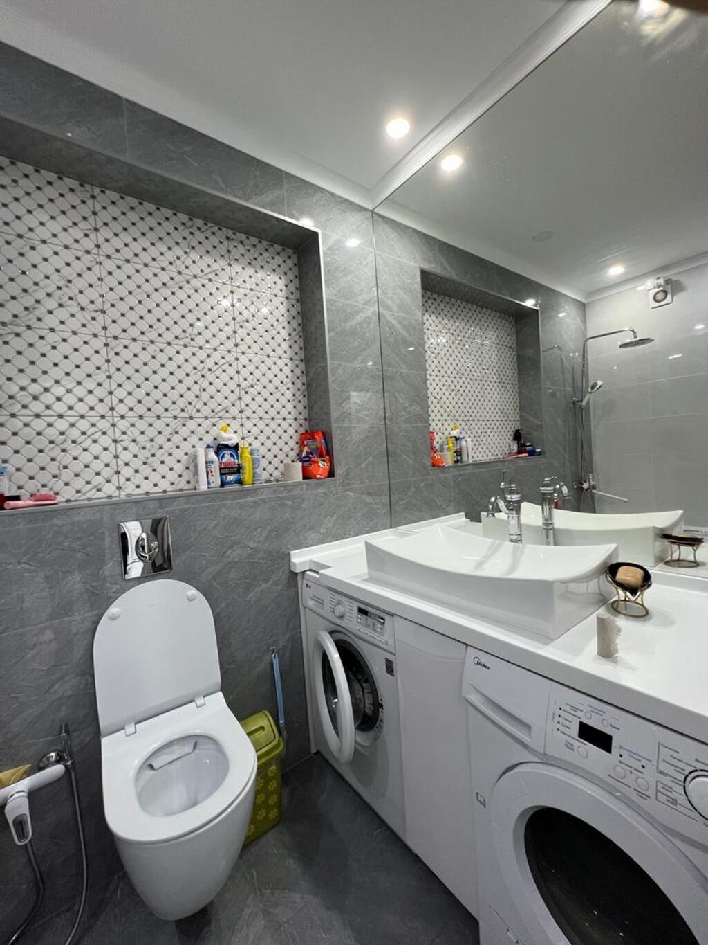 3 комнаты, 101 м², Элитка, Асанбай мкр Элитка, 7 этаж, Евроремонт: фото 5