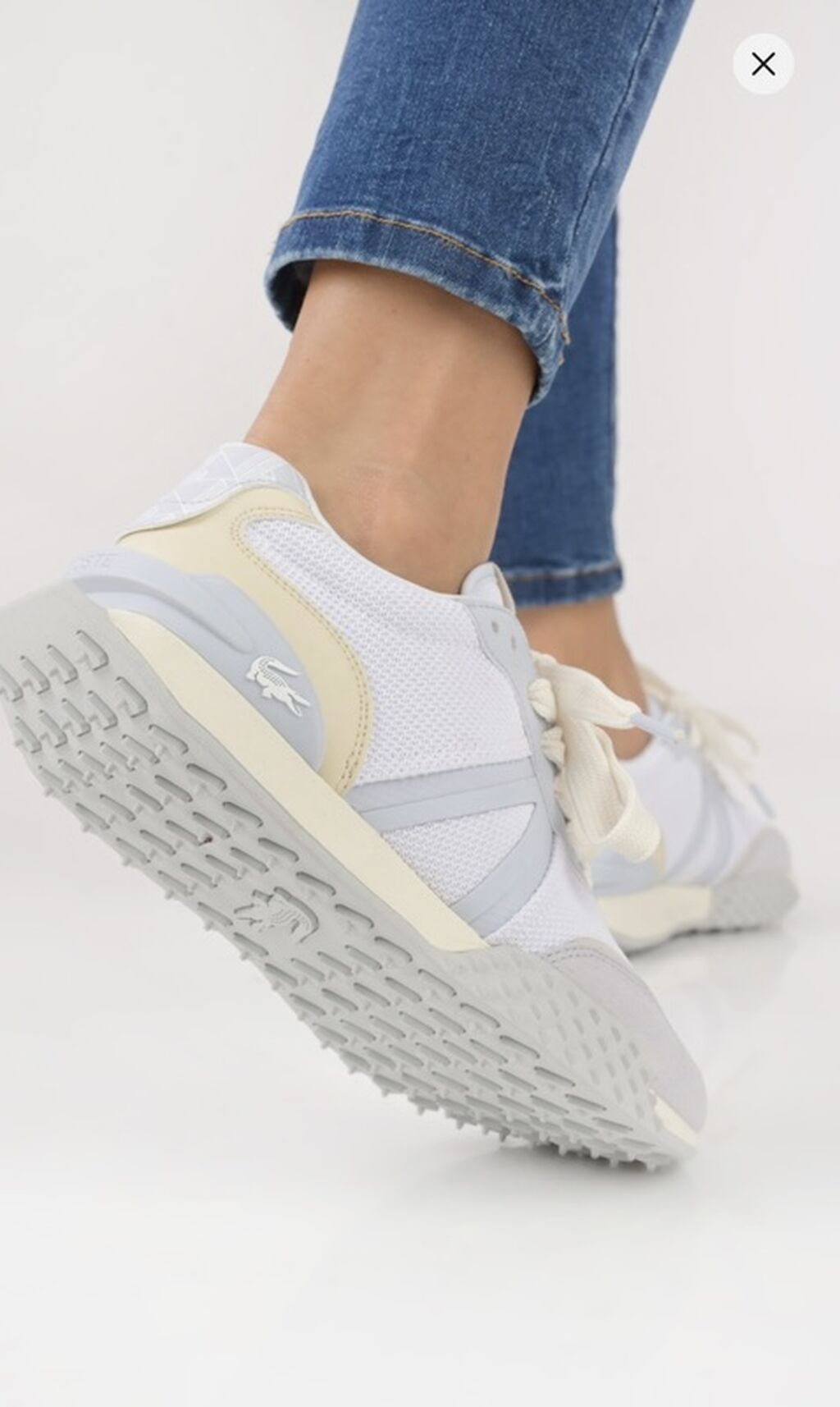 Кроссовки, 38, 40.5, 41, Lacoste, Новый, цвет - Голубой, Самовывоз — фото 7