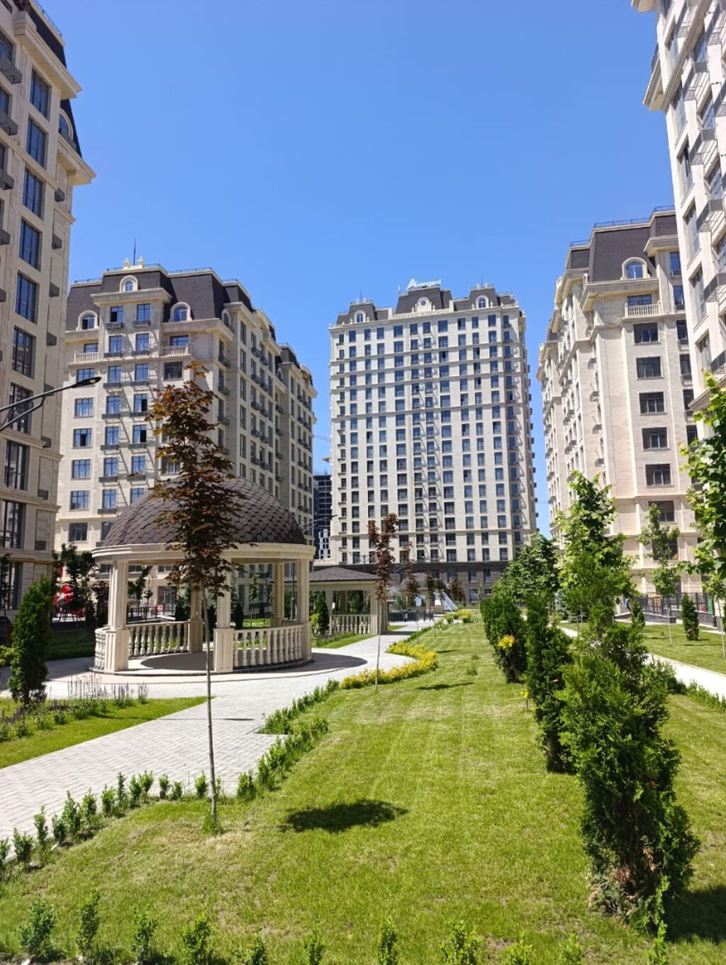 2 комнаты, 72 м², Асанбай мкр Элитка, 10 этаж, ПСО (под самоотделку): фото 2