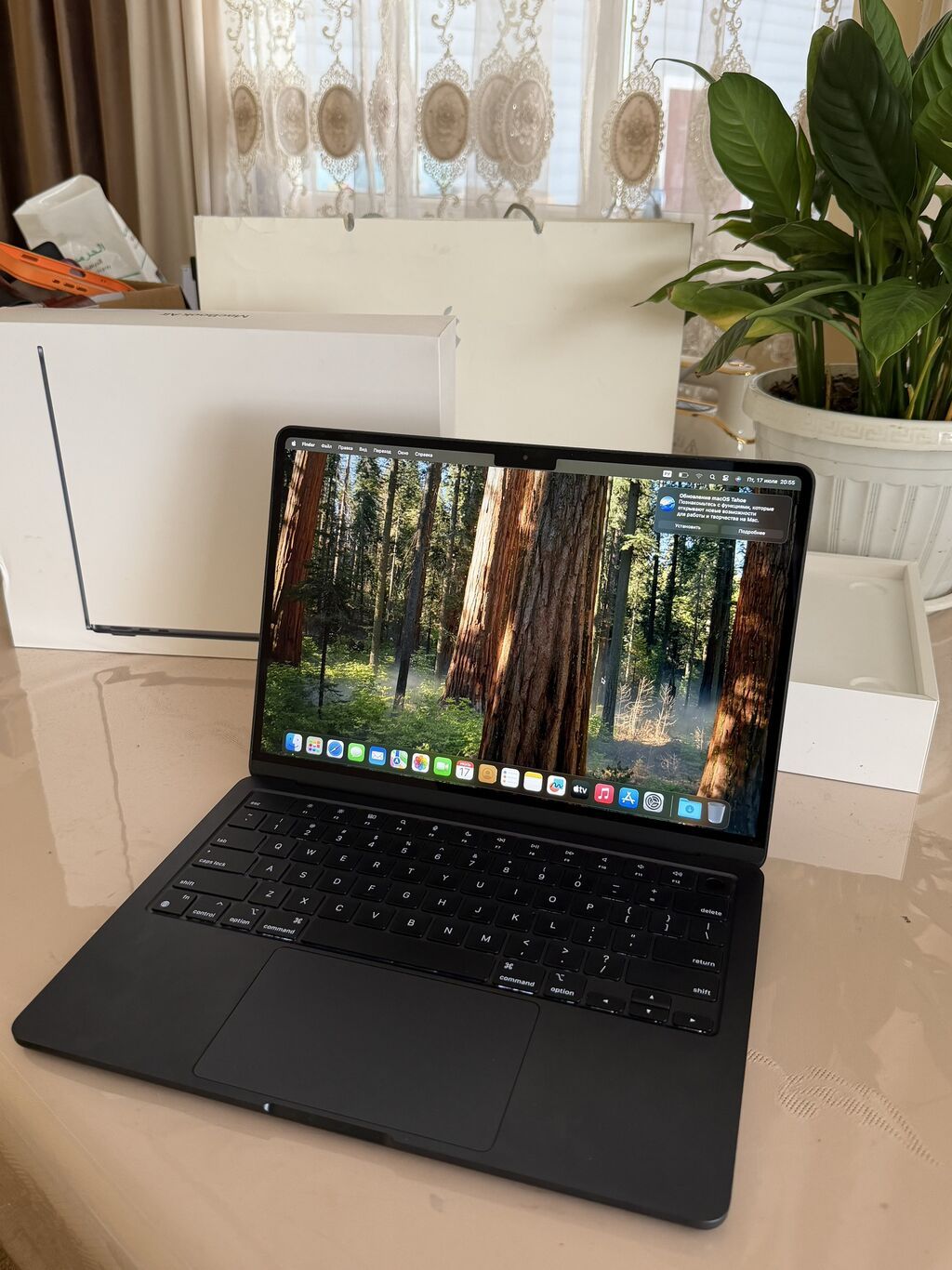 MacBook Air 13.6 M4 2025 16/256 Midnight АКБ 100% 70 циклов, свой, не: фото 2