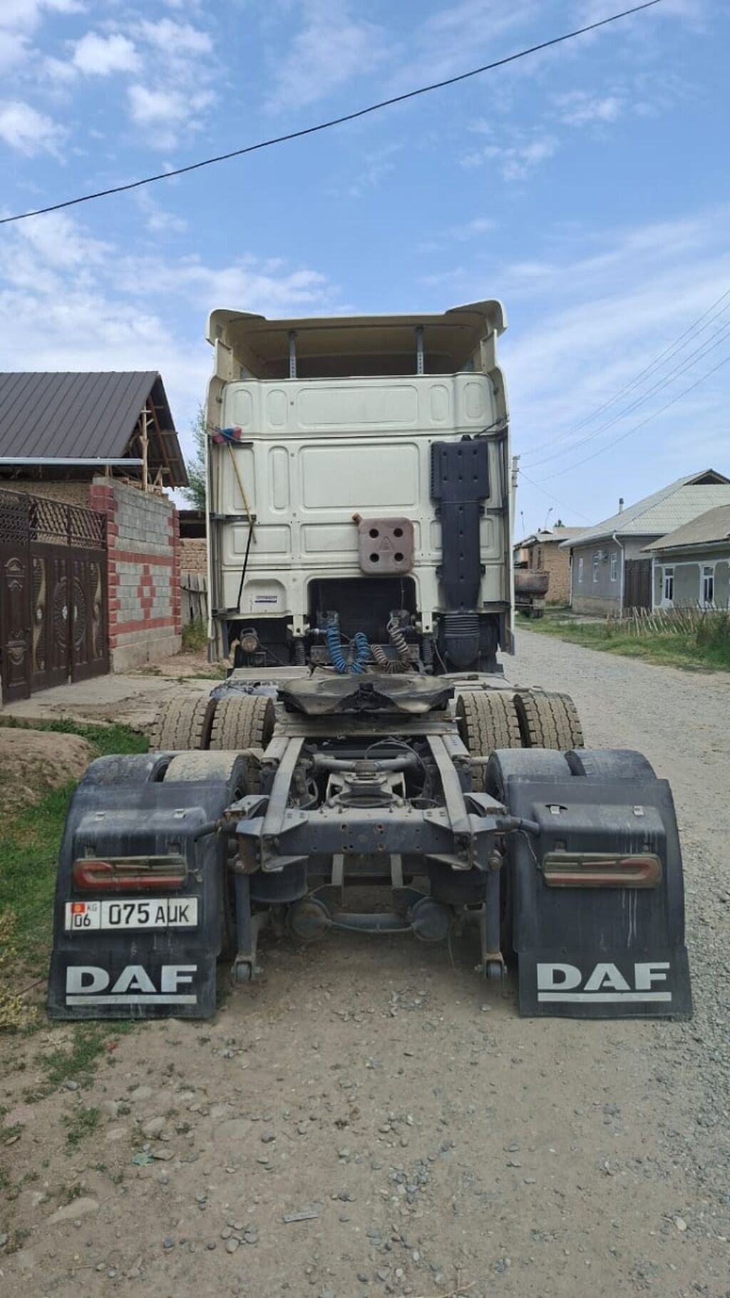 Тягач, DAF, Тентованный: фото 2