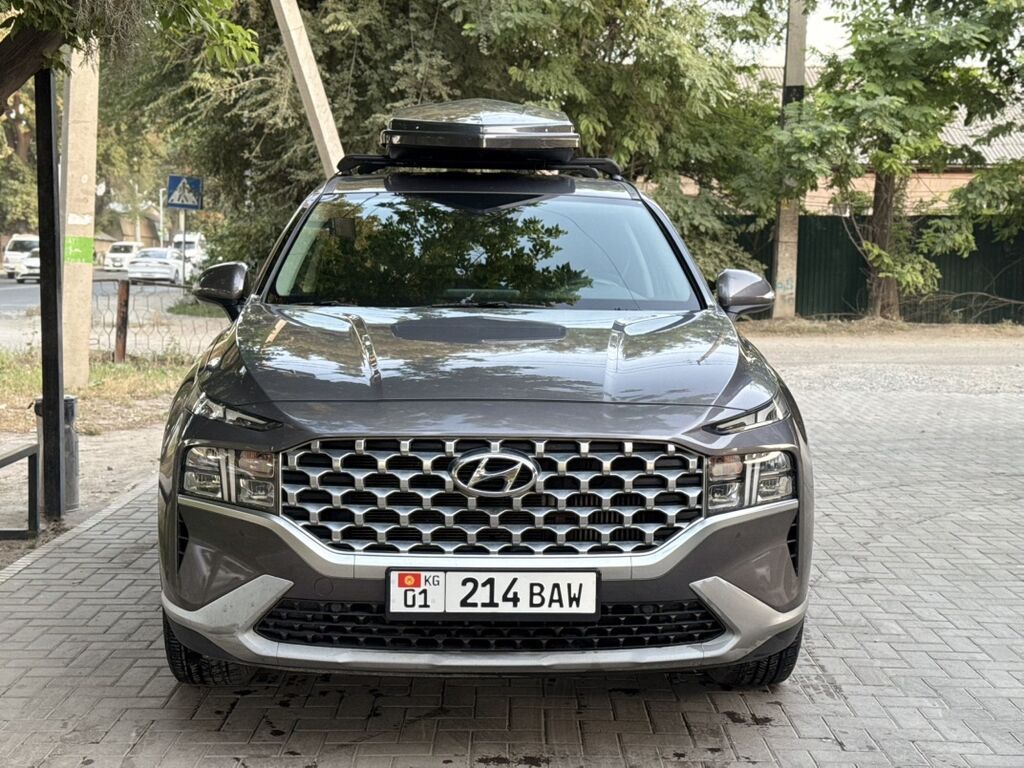 Hyundai Santa Fe: 2021 г., 2.2 л, Дизель, Кроссовер: фото 3