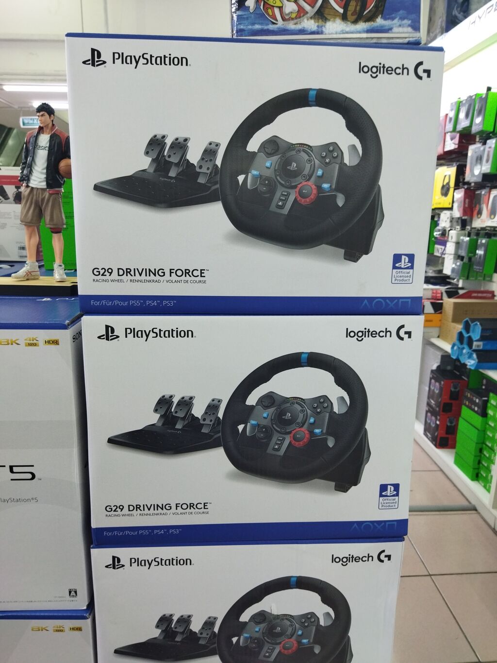 Руль Logitech G29 для ps3 ps4: 24900 KGS Аксессуары для видеоигр ...