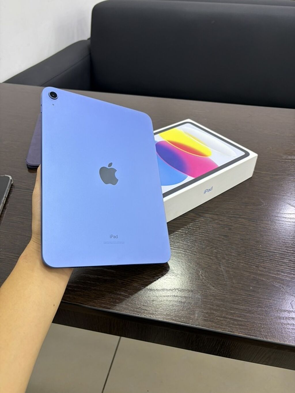 Под масло IPad 10-го поколения (модель MPQ13LL/A), цвет синий: фото 4
