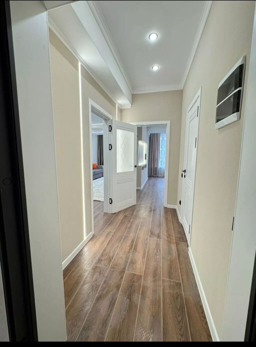 2 комнаты, 50 м², Джал мкр (в т.ч. Верхний, Нижний, Средний) Элитка, 8 этаж, Дизайнерский ремонт: фото 3