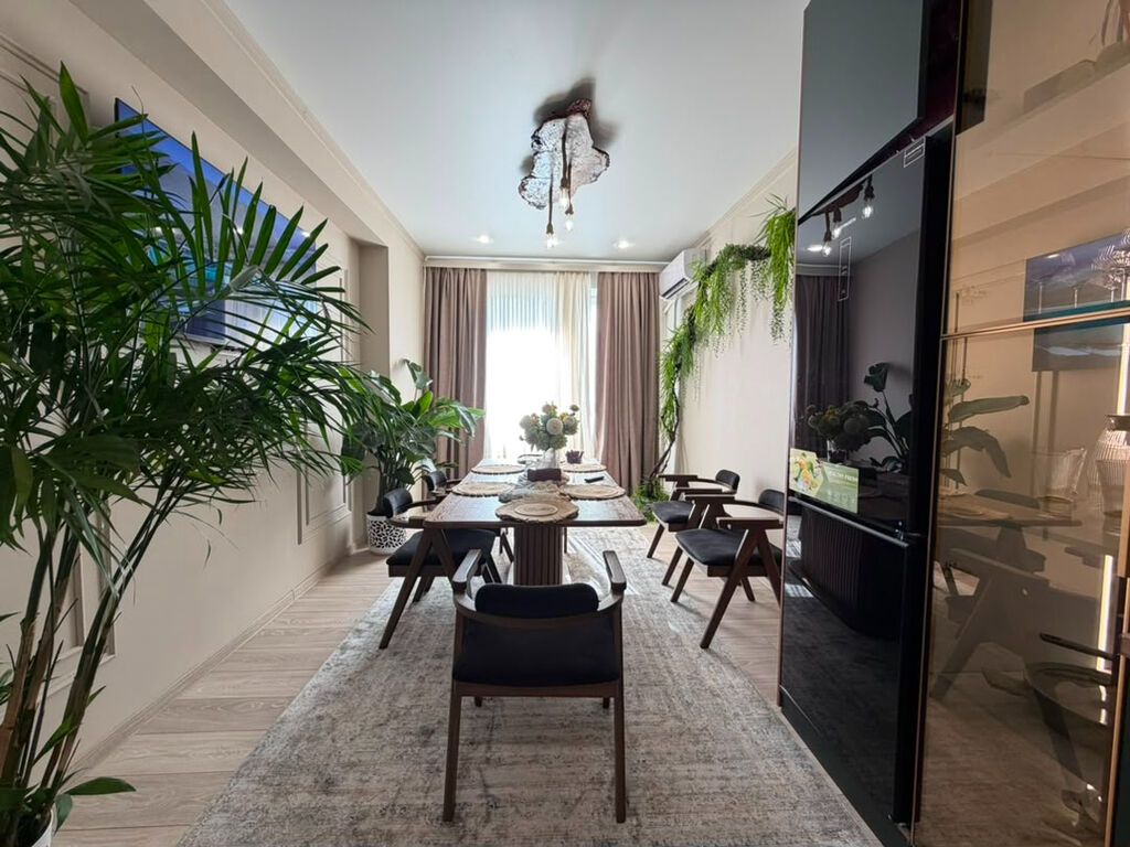 3 комнаты, 77 м², Пишпек Элитка, 11 этаж, Дизайнерский ремонт: фото 7