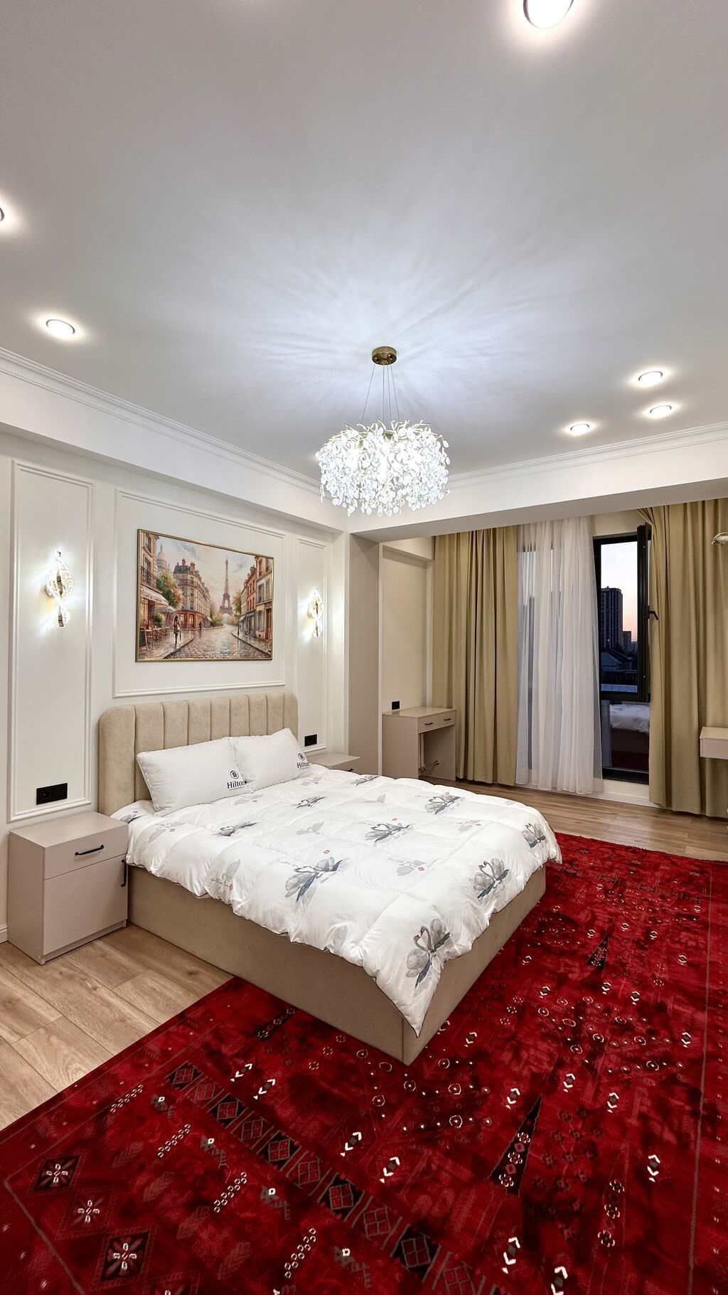 2 комнаты, 82 м², ул. Ахунбаева / Бакаева Элитка, 3 этаж, Дизайнерский ремонт: фото 1