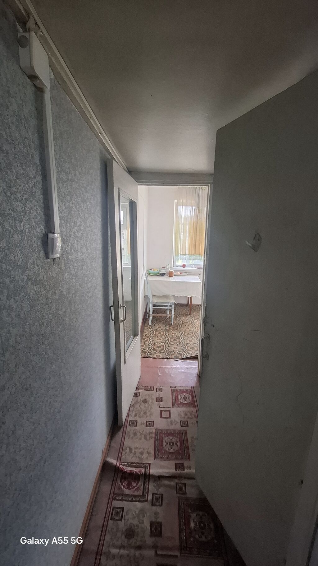 1 комната, 38 м², Ошский мкр., 104 серия, 4 этаж, Требуется ремонт: фото 4