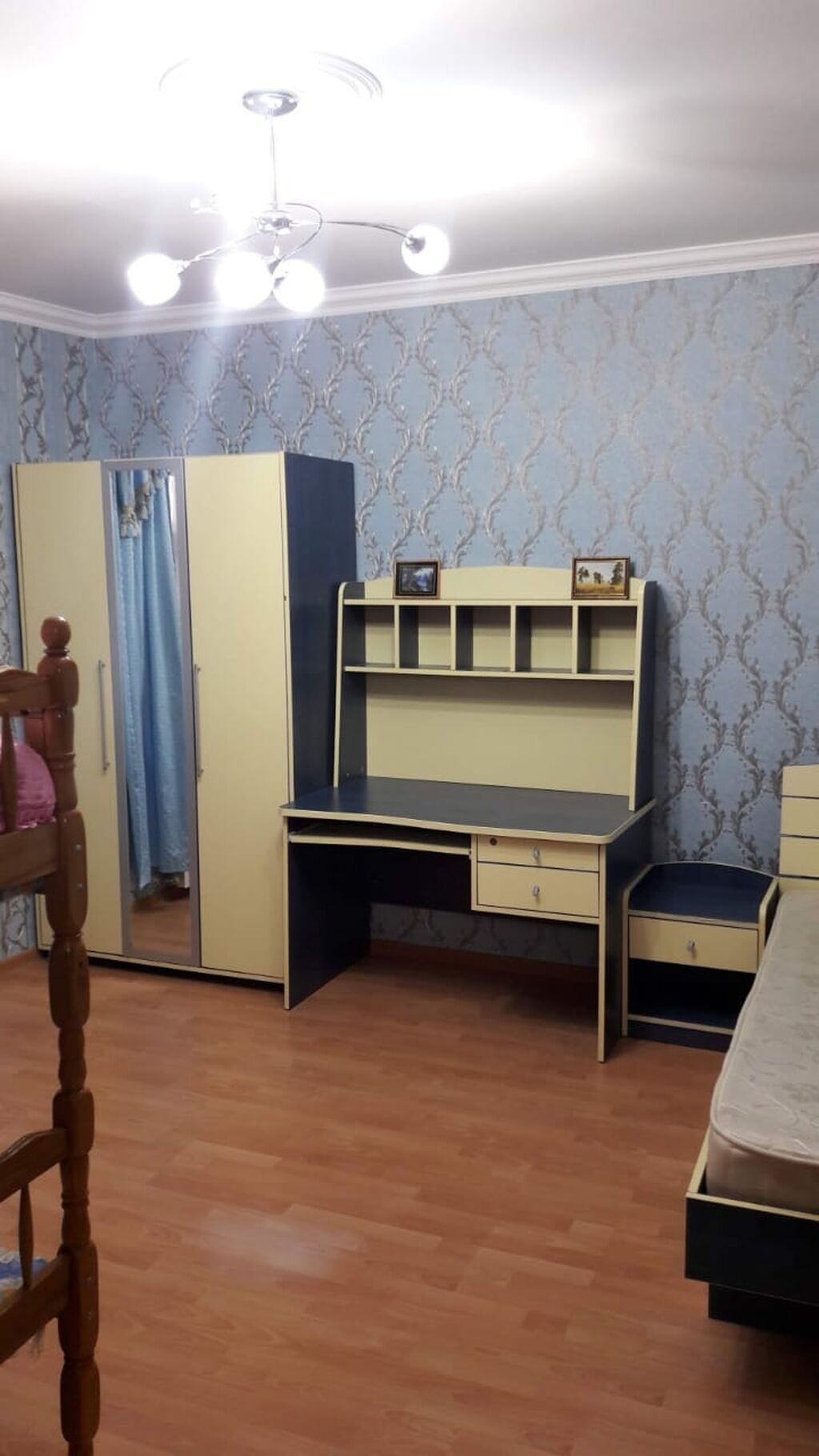 3 otaqlı həyət evi – mətbəx, hamam otağı və məişət texnikası ilə