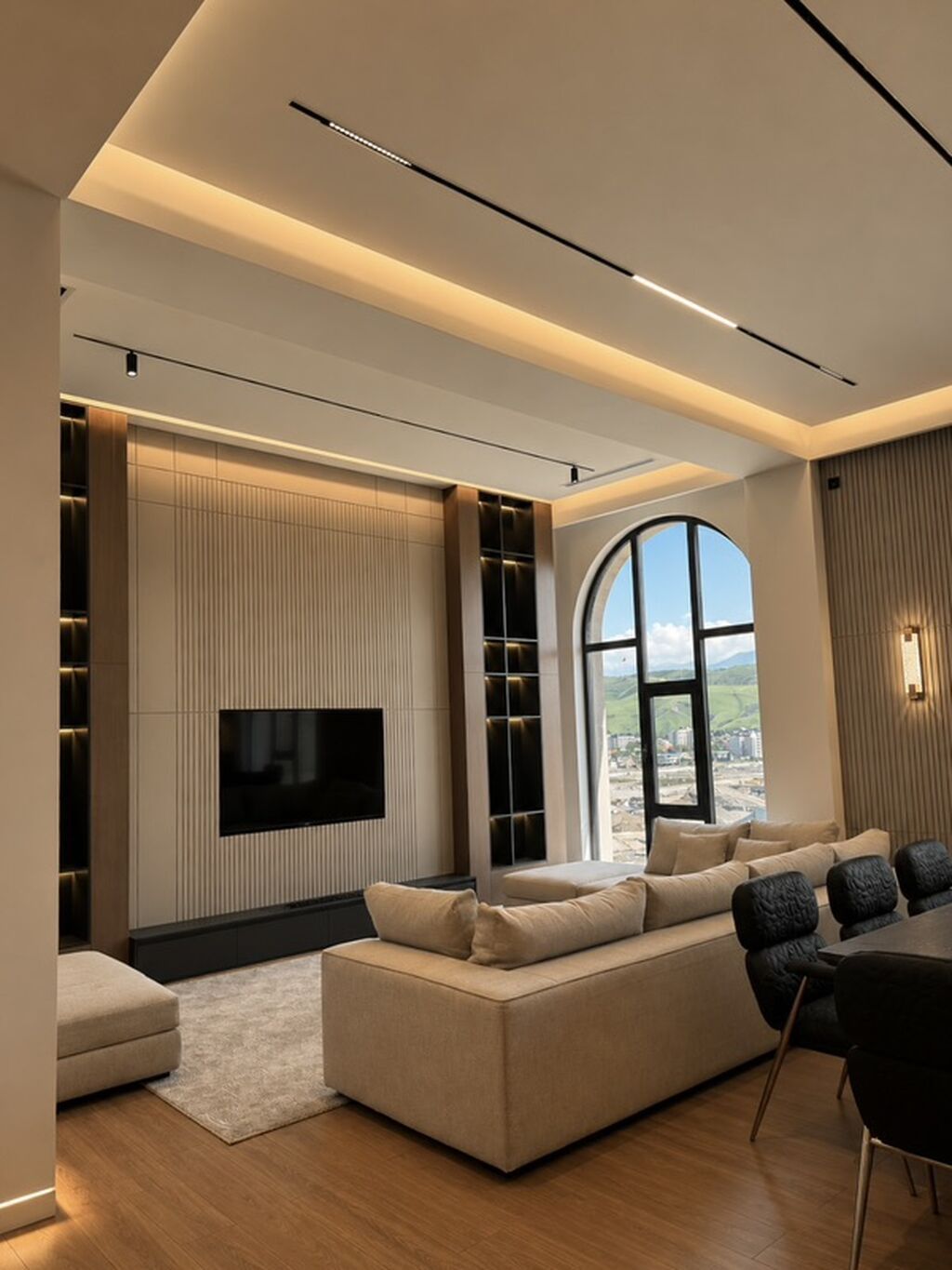 3 комнаты, 140 м², Южная Магистраль Элитка, 14 этаж, Дизайнерский ремонт: фото 5