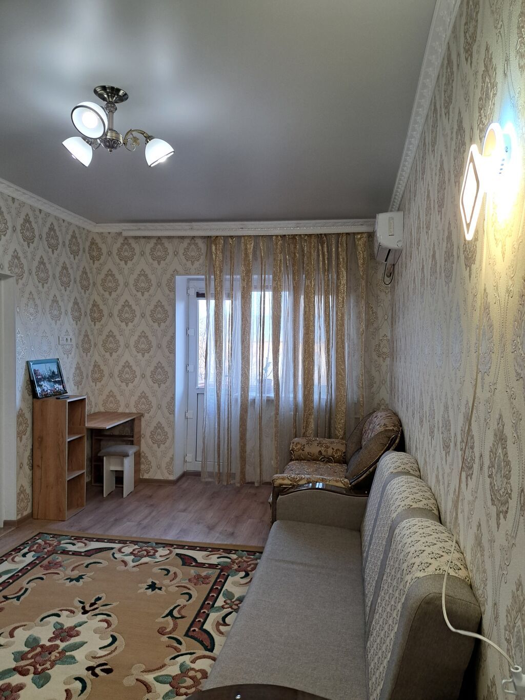 2 комнаты, Бишкек Парк ТРЦ Собственник, Семейным, от 1 года, С мебелью полностью: фото 3