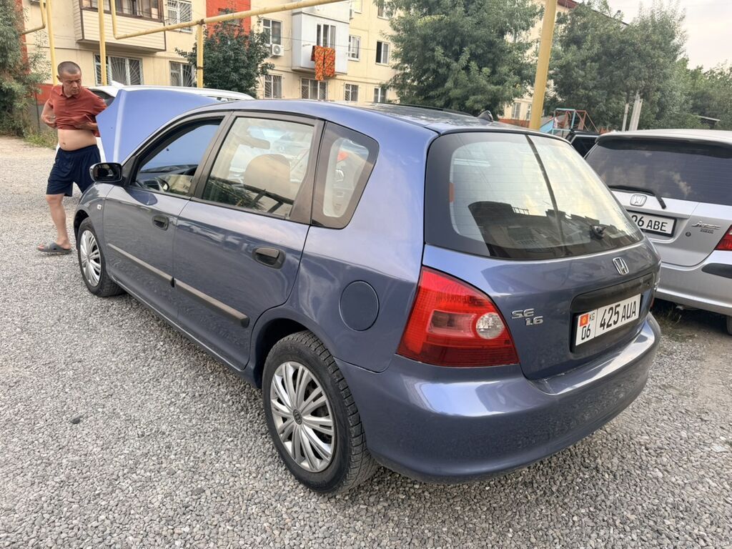 Honda Civic: 2003 г., 1.6 л, Механика, Бензин, Хэтчбэк: фото 4