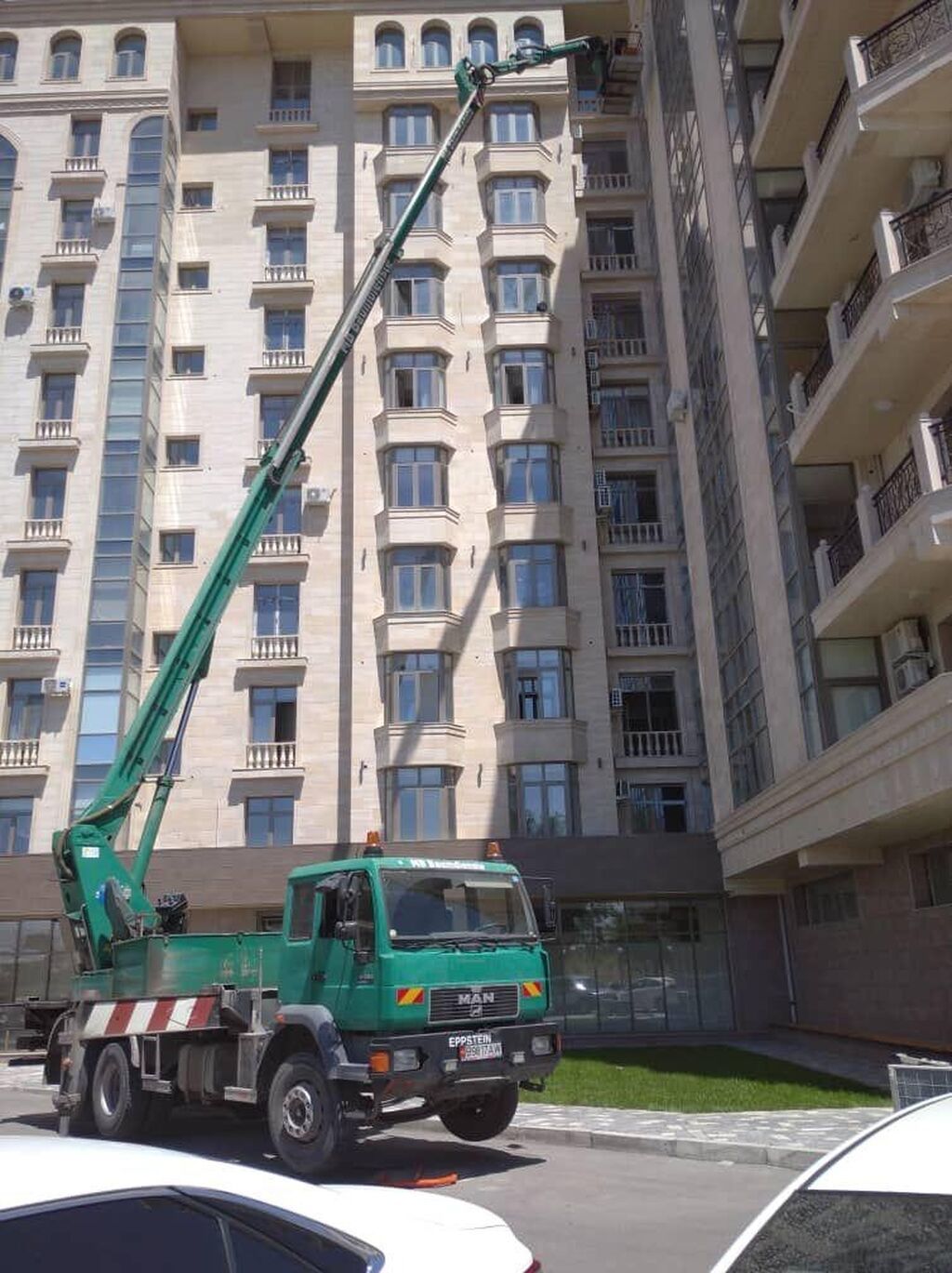 Услуги автовышки 34м. 3000 сом час. Минимальная оплата за 2 часа, 7000: фото 3