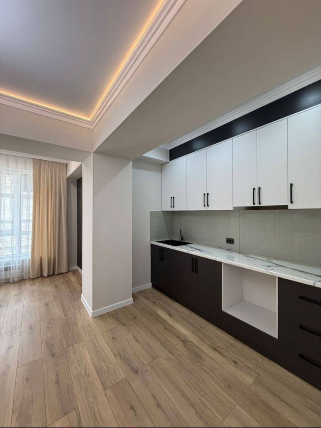 2 комнаты, 58 м², 5 этаж, Дизайнерский ремонт: фото 5