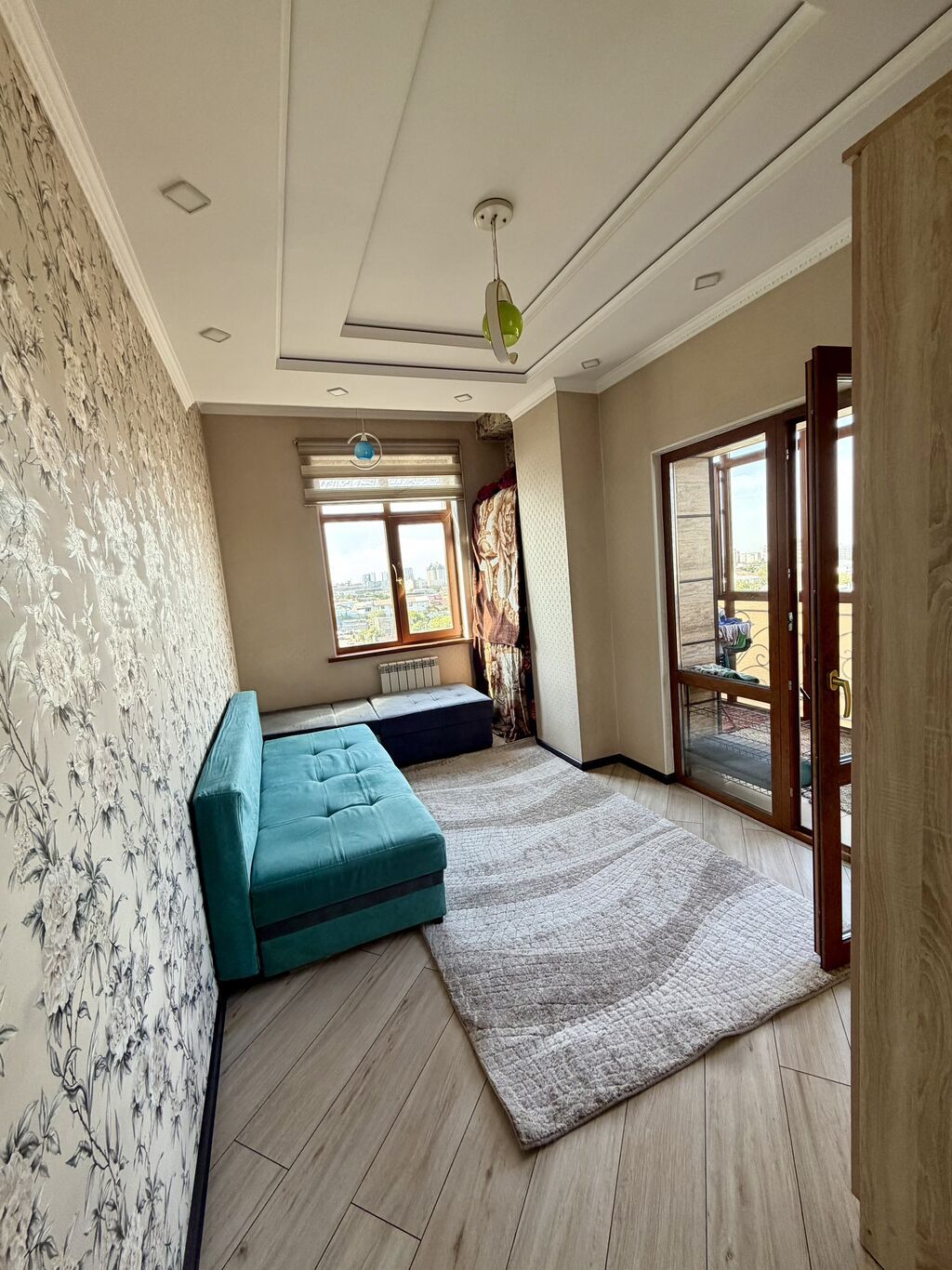 3 комнаты, 85 м², ул. Алматинка / Чуй Элитка, 5 этаж, Дизайнерский ремонт: фото 6