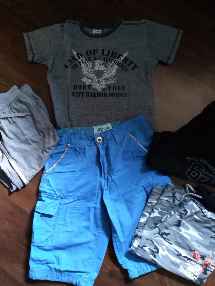 Paket odeće: Paket dobro očuvane garderobe za dečaka. Veličina 10. na lalafo.rs Paket dobro očuvane garderobe za dečaka. Veličina 10. - Ruma