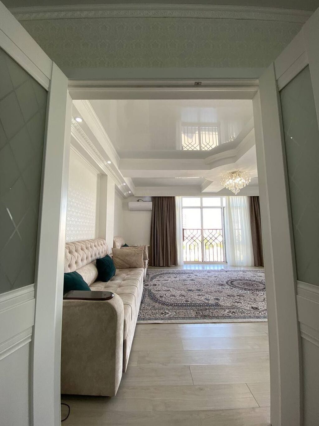 3 комнаты, 100 м², 7 мкр Элитка, 8 этаж, Дизайнерский ремонт: фото 6