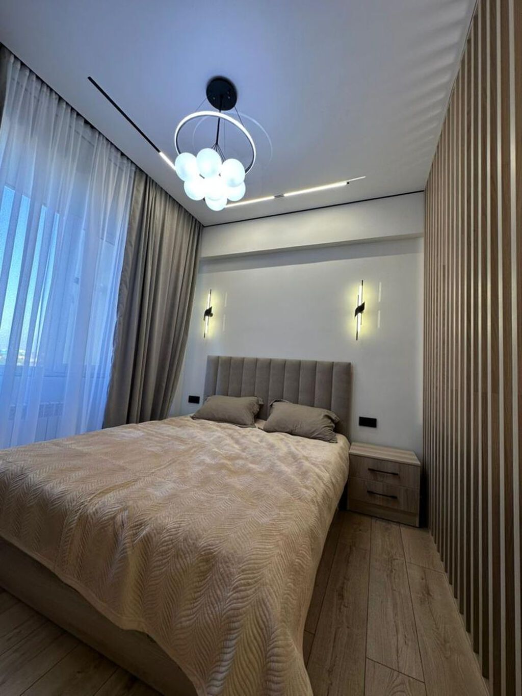 1 комната, 48 м², Пишпек Элитка, 8 этаж, Евроремонт: фото 4