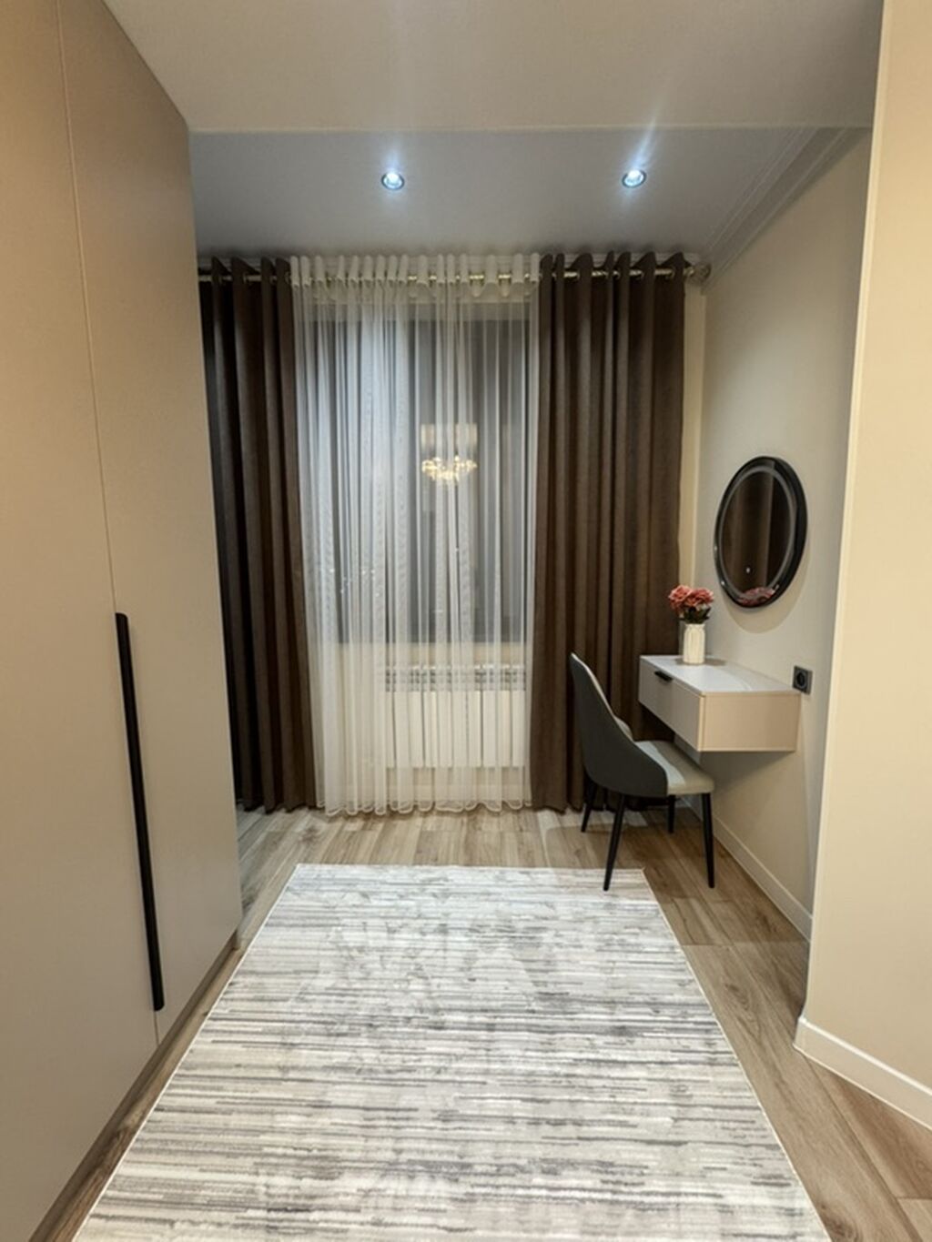 2 комнаты, 42 м², Тунгуч мкр Элитка, 13 этаж, Дизайнерский ремонт: фото 6