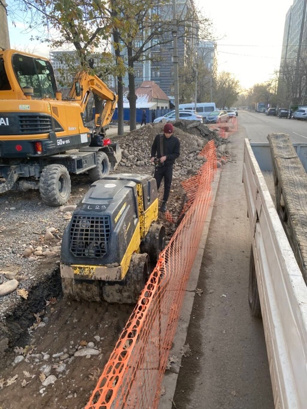 Услуга каток Виброкаток траншейный Bomag 1.8 тонн на дистанционном: фото 3