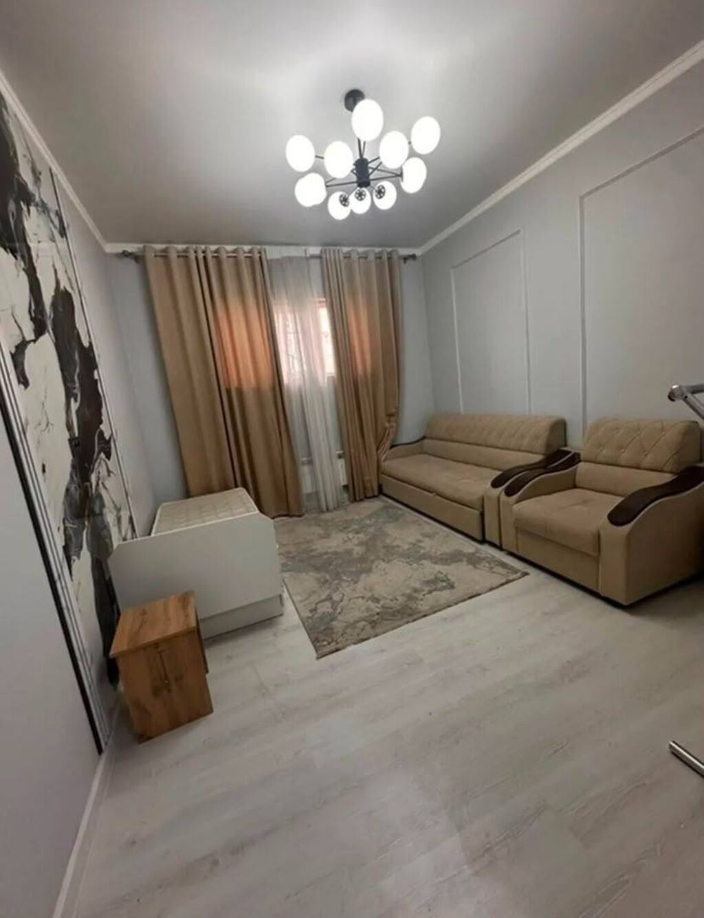 2 комнаты, 44 м², 1 этаж, Косметический ремонт: фото 1