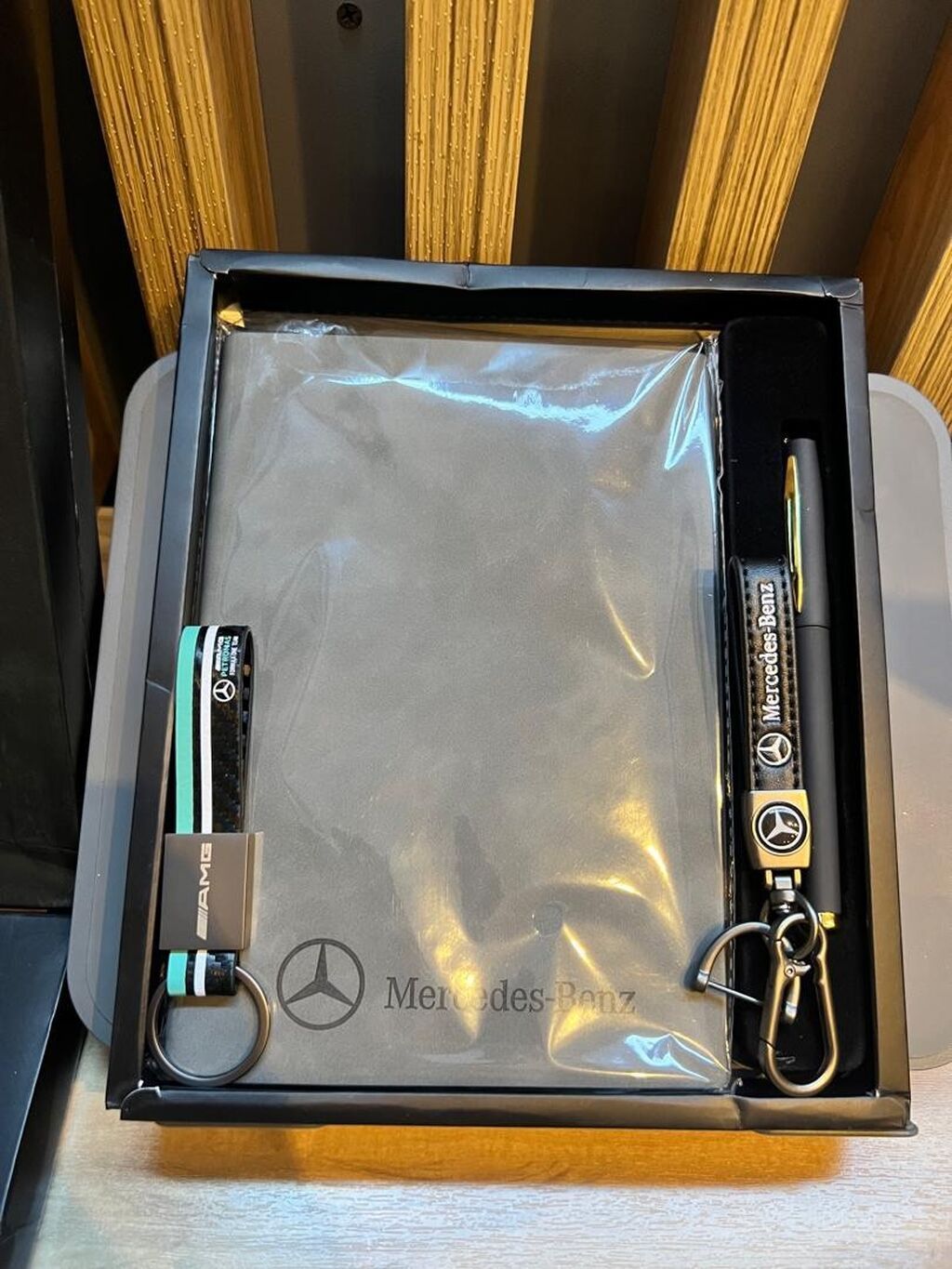 Подарочный набор для любителей Mercedes . В комплекте блокнот, ручка: фото 5
