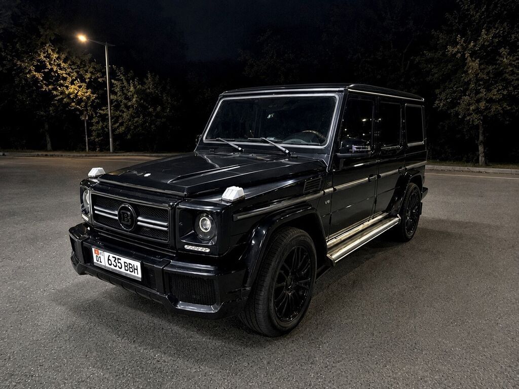 Mercedes-Benz G-Class: 2001 г., 5 л, Автомат, Газ, Внедорожник: фото 1