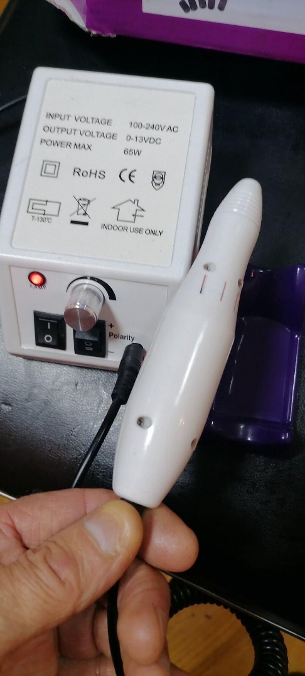 Nega tela: Električna turpija za nokte. Ispravna
 Mirjevo — 1