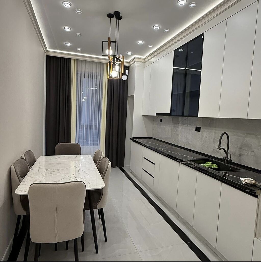 2 комнаты, 77 м², Асанбай мкр Элитка, 2 этаж, Дизайнерский ремонт: фото 5