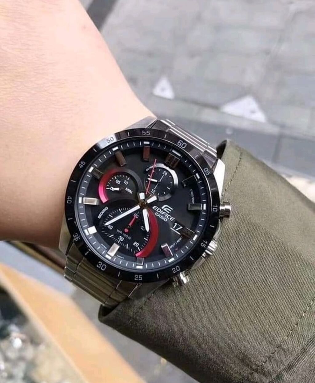 EDIFICE Модель часов EFR571 ___ Функции: 12500 KGS Классические часы ...