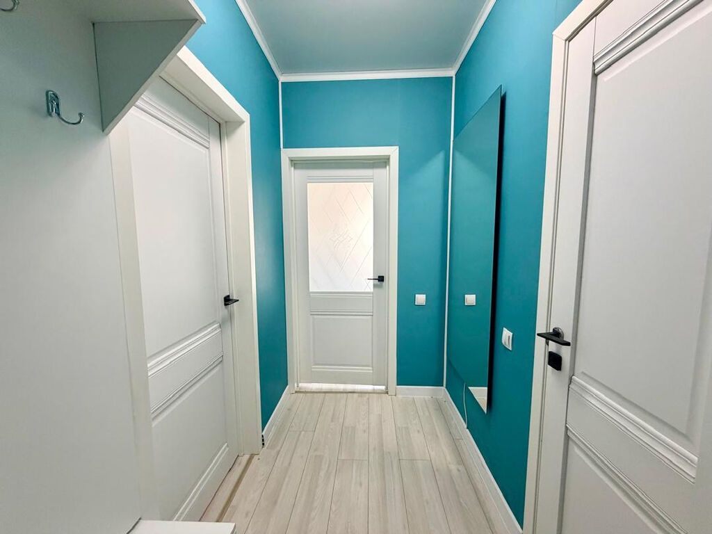 2 комнаты, 40 м², Кок-Жар мкр Элитка, 9 этаж, Евроремонт: фото 5