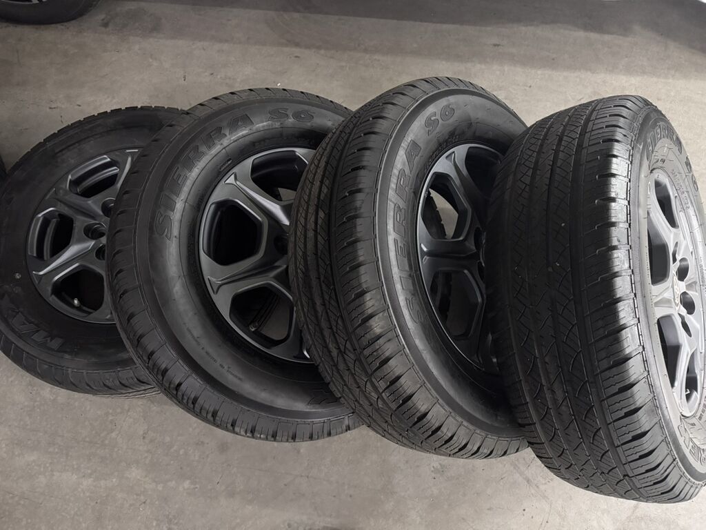 Комплект из 4 колес Toyota:300 original литые диски + шины. Новые 10: фото 2