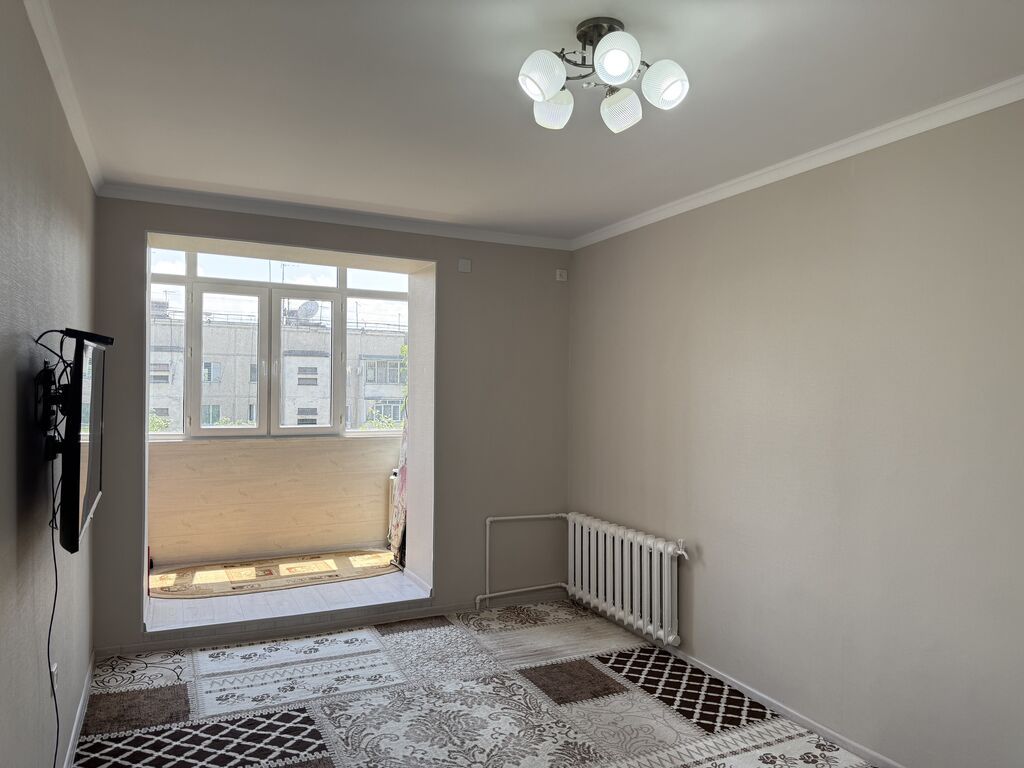 1 комната, 36 м², Аламедин-1 мкр Индивидуалка, 5 этаж, Свежий ремонт: фото 3