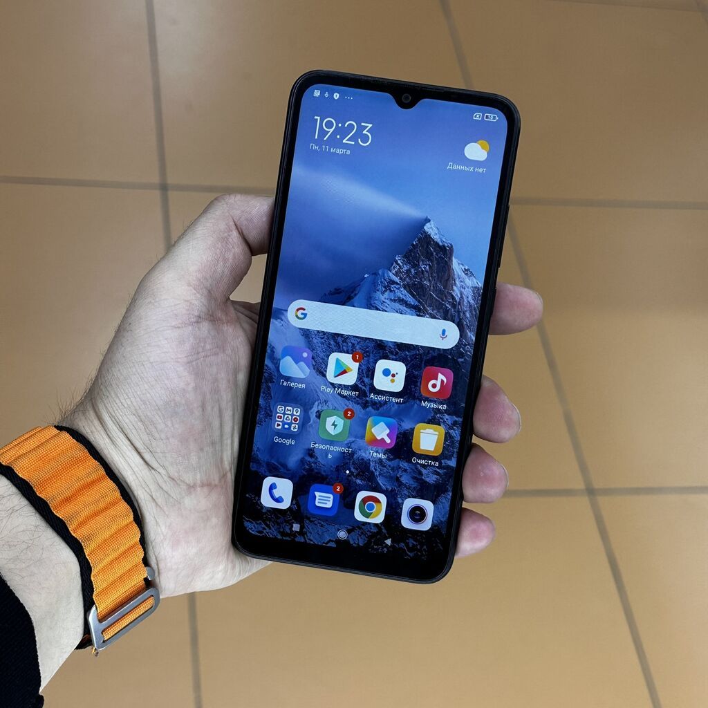 Redmi, Redmi 10A, Б/у, 128 ГБ, цвет - Черный, 2 SIM: фото 4
