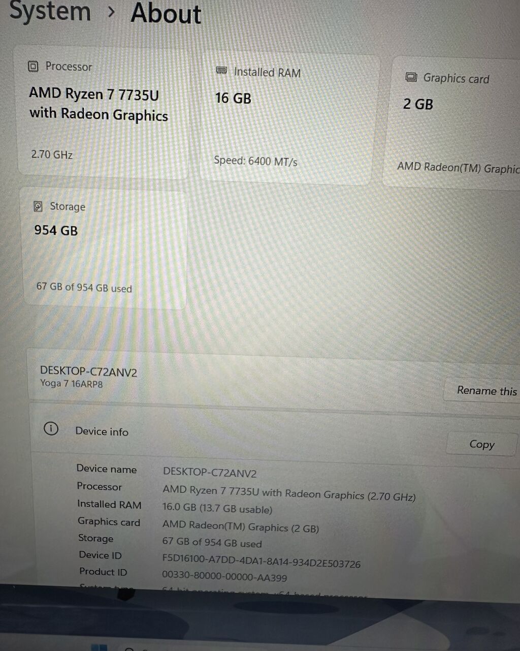 Ультрабук, Б/у, AMD Ryzen 7, В рассрочку: фото 7