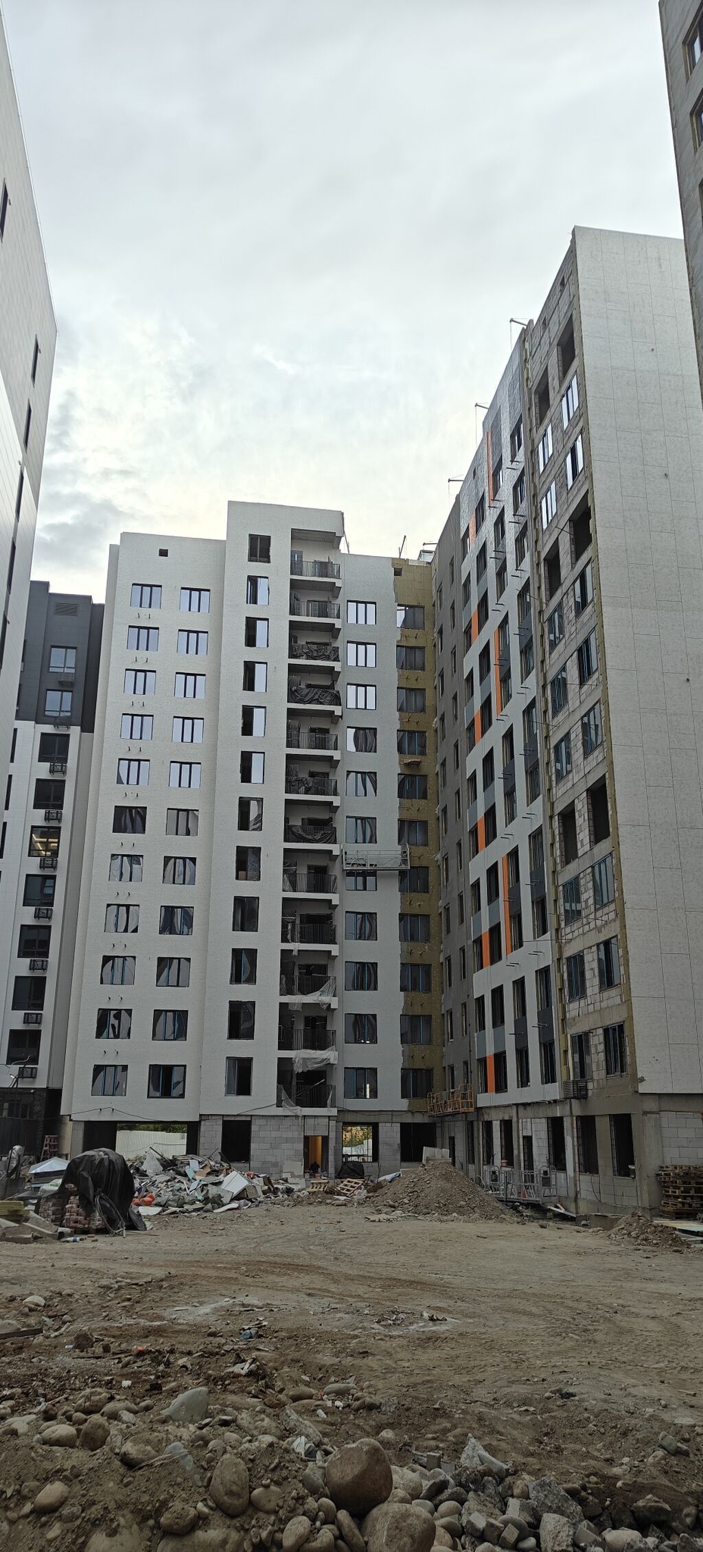 2 комнаты, 78 м², Кок-Жар ж/м Элитка, 11 этаж, ПСО (под самоотделку): фото 4