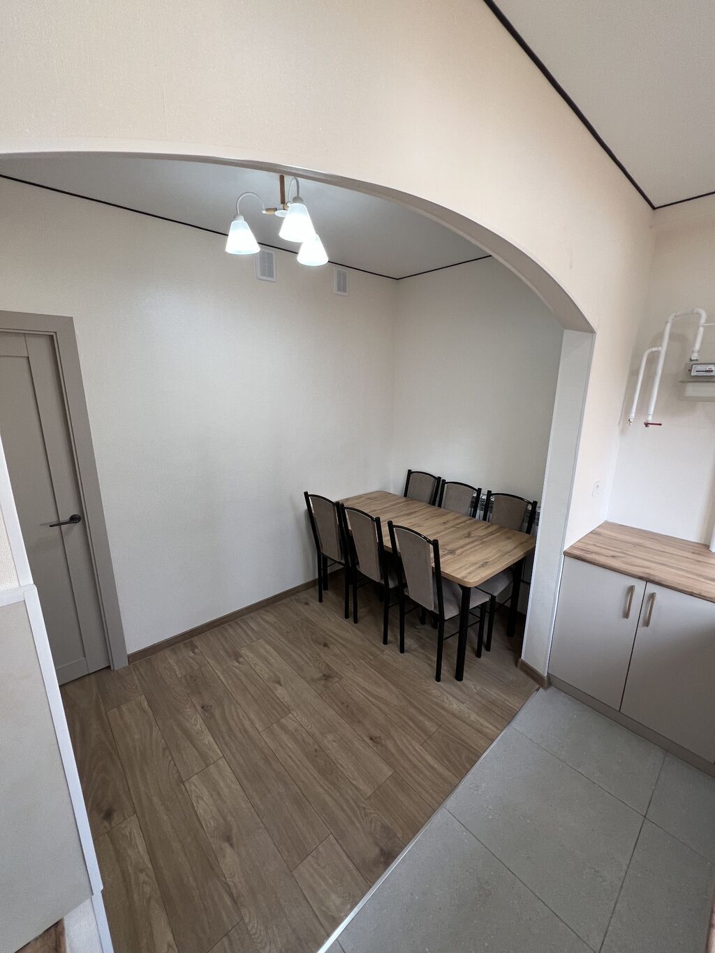 1 комната, 45 м², Тунгуч мкр 106 серия улучшенная, 1 этаж, Свежий ремонт: фото 6
