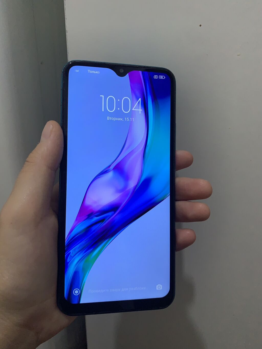 Redmi, Redmi 9, Б/у, 64 ГБ, цвет - Синий, 2 SIM: фото 2