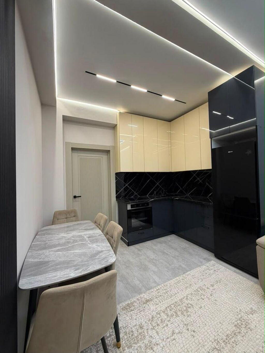 2 комнаты, 50 м², Асанбай мкр Элитка, 9 этаж, Евроремонт: фото 3