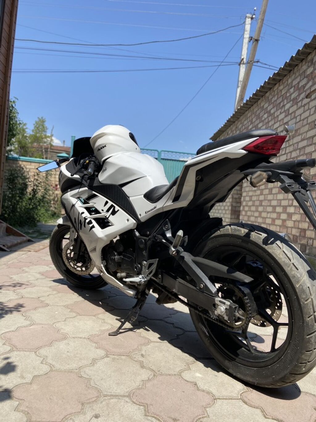 Спортбайк Kawasaki, 250 куб. см, Бензин, Взрослый, Б/у: фото 4