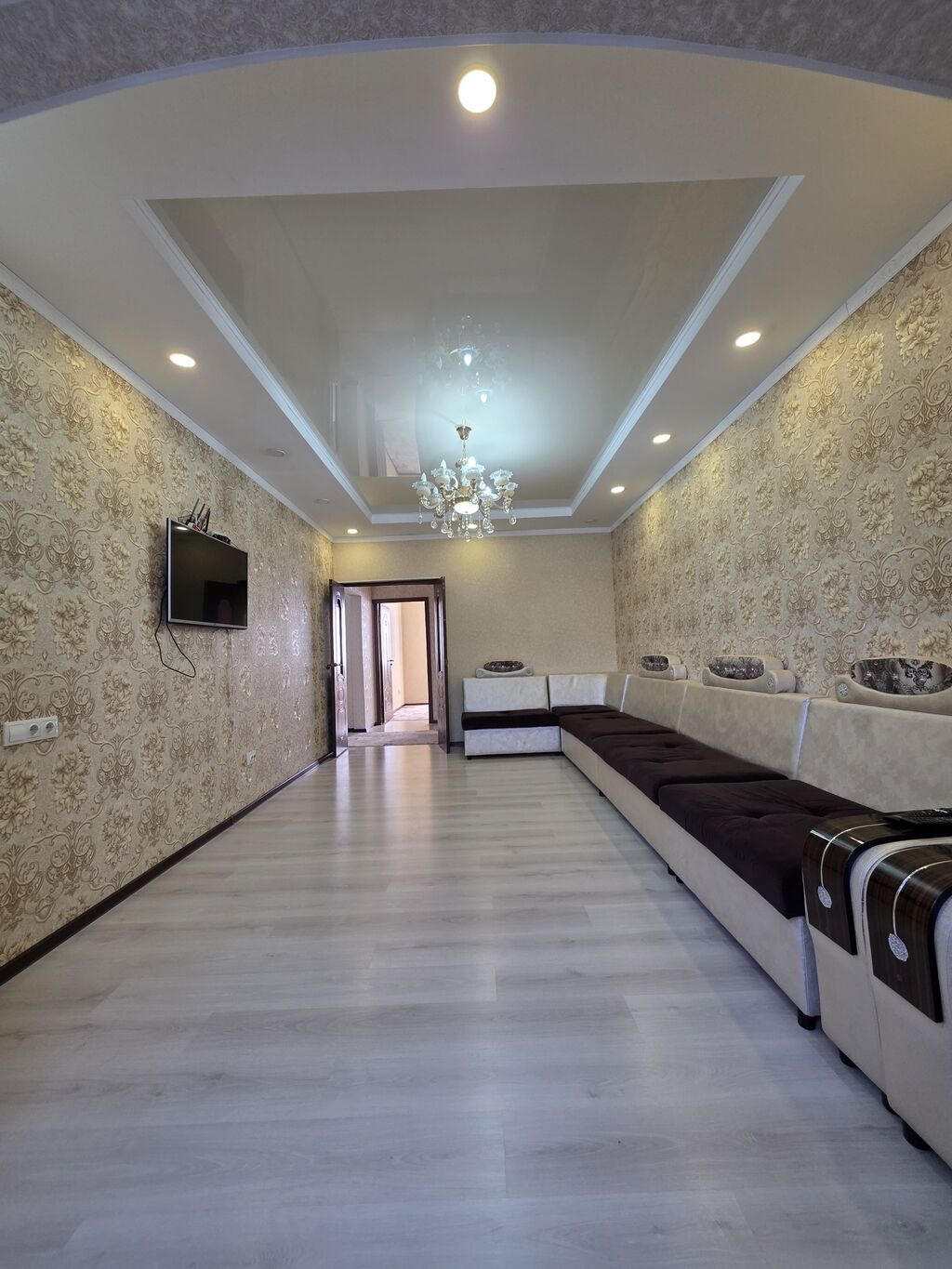 2 комнаты, 67 м², Кок-Жар ж/м 106 серия улучшенная, 1 этаж, Евроремонт: фото 3