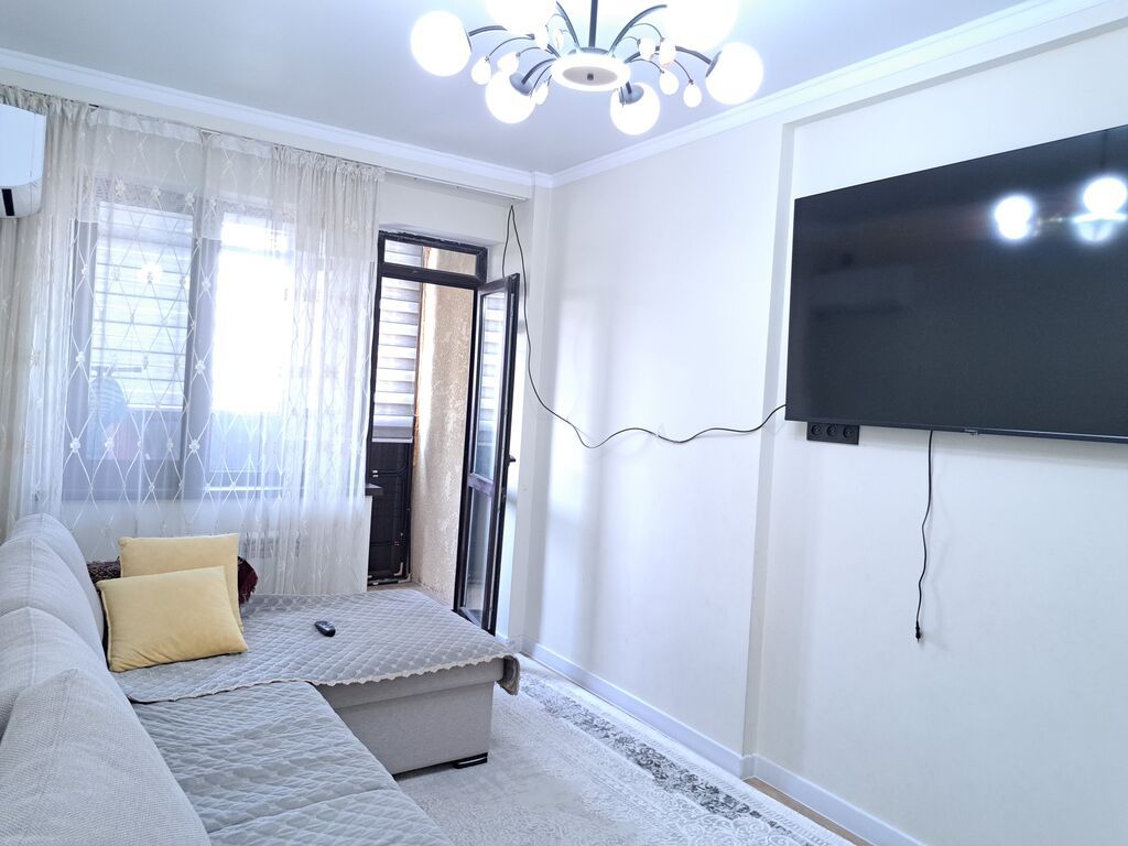 1 комната, 33 м², Кок-Жар мкр Элитка, 5 этаж, Евроремонт: фото 3